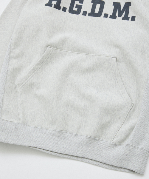 JOURNAL STANDARD(ジャーナルスタンダード)の「東野デニム × JOURNAL STANDARD / HOODIE(パーカー・メンズ・グレー/ライトグレー・SMALL/MEDIUM/LARGE)」の8枚目の写真