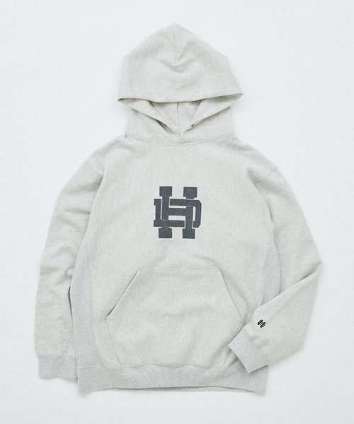 JOURNAL STANDARD(ジャーナルスタンダード)の「東野デニム × JOURNAL STANDARD / HOODIE(パーカー・メンズ・グレー/ライトグレー・SMALL/MEDIUM/LARGE)」の11枚目の写真