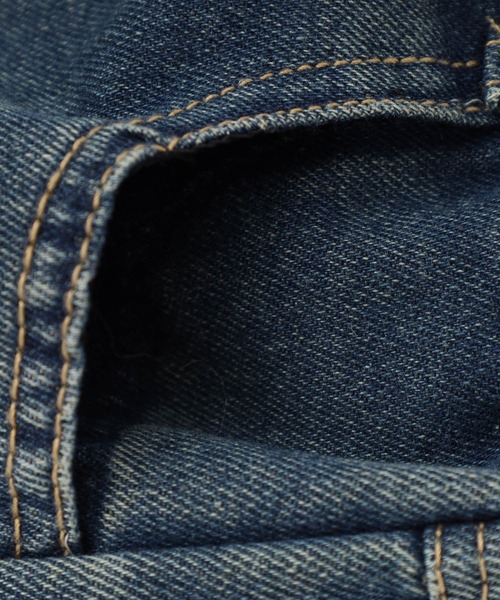 URBAN CHERRY（アーバンチェリー）の「ハートダメージデザインストレートデニムパンツ（デニムパンツ・キッズ・ブルー・130cm/140cm/150cm/120cm/110cm）」の8枚目の写真