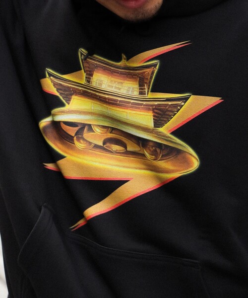 TOKYO CULTUART by BEAMS（トウキョウカルチャートバイビームス）の「来夢来人(天久聖一) / 金閣寺 パーカー（パーカー・レディース・その他・LARGE/MEDIUM/X-LARGE）」の8枚目の写真