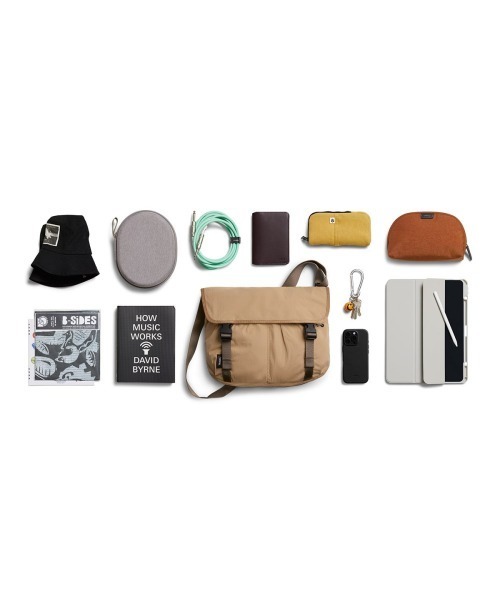 entre square(アントレスクエアー)の「Bellroy/ショルダーバッグ Cinch Messenger Bag サンド(廃盤カラー)(ショルダーバッグ・メンズ・サンドベージュ・ONE SIZE)」の9枚目の写真