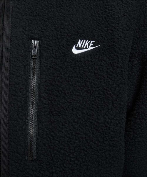 NIKE(ナイキ)の「ナイキ スポーツウェア クラブ メンズ フリース ジャケット / Nike Sportswear Club Men's Fleece Jacket FZ0889-010 Black(ブルゾン・メンズ・ブラック・S/M/L/2XL/XL)」の7枚目の写真