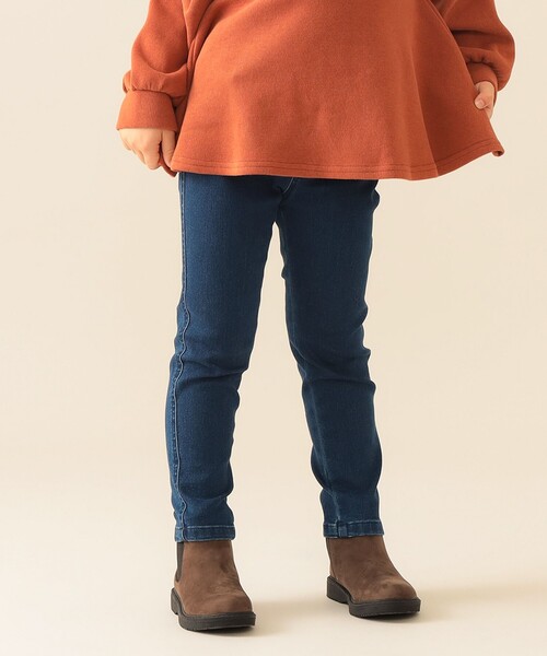 BEAMS mini（ビームスミニ）の「ベーシック ストレッチ パンツ 2025SS（90～150cm）（その他パンツ・キッズ・ブルー系その他4/ブラック・130/120/90/140/110/100/150）」の4枚目の写真