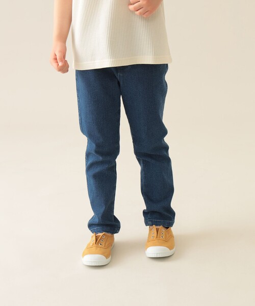 BEAMS mini（ビームスミニ）の「ベーシック ストレッチ パンツ 2025SS（90～150cm）（その他パンツ・キッズ・ブルー系その他4/ブラック・130/120/90/140/110/100/150）」の5枚目の写真