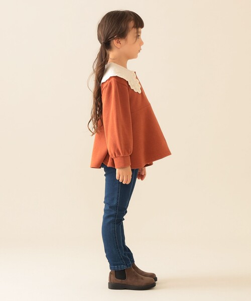 BEAMS mini（ビームスミニ）の「ベーシック ストレッチ パンツ 2025SS（90～150cm）（その他パンツ・キッズ・ブルー系その他4/ブラック・130/120/90/140/110/100/150）」の8枚目の写真