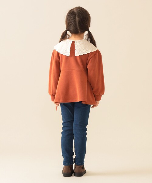 BEAMS mini（ビームスミニ）の「ベーシック ストレッチ パンツ 2025SS（90～150cm）（その他パンツ・キッズ・ブルー系その他4/ブラック・130/120/90/140/110/100/150）」の9枚目の写真