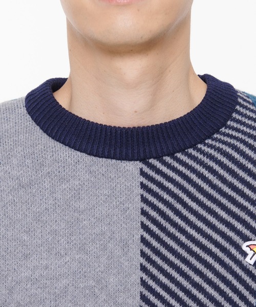 ジャガードチェック ニット プルオーバー（ニット/セーター）｜Arnold Palmer（アーノルドパーマー）