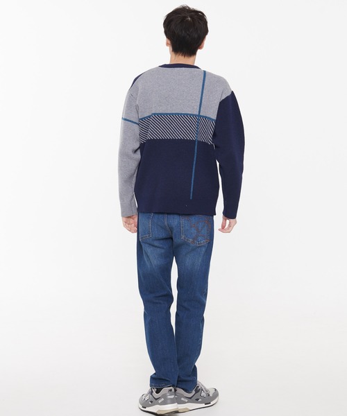 ジャガードチェック ニット プルオーバー（ニット/セーター）｜Arnold Palmer（アーノルドパーマー）