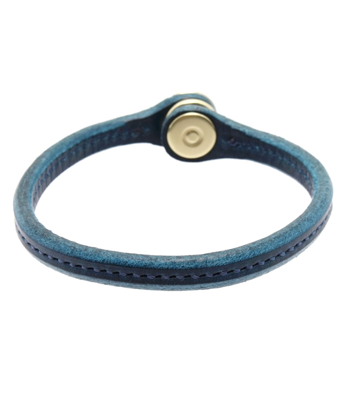 Esperanto(エスペラント)の「esperanto (エスペラント)/ブッテーロレザー スナップブレスレット(ブレスレット・メンズ・ライトブラウン/ネイビー/イエロー/ブラック/ホワイト/ブラウン/タン/グリーン/レッド/オレンジ・ONE SIZE)」の1枚目の写真