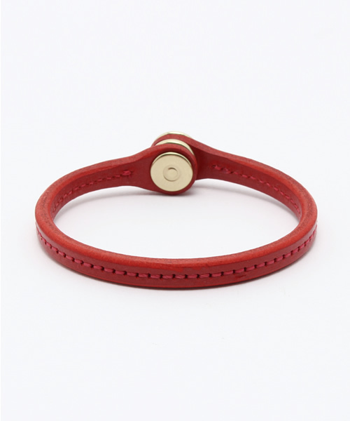 Esperanto(エスペラント)の「esperanto (エスペラント)/ブッテーロレザー スナップブレスレット(ブレスレット・メンズ・ライトブラウン/ネイビー/イエロー/ブラック/ホワイト/ブラウン/タン/グリーン/レッド/オレンジ・ONE SIZE)」の9枚目の写真