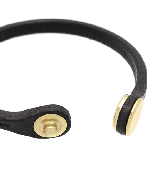 Esperanto(エスペラント)の「esperanto (エスペラント)/ブッテーロレザー スナップブレスレット(ブレスレット・メンズ・ライトブラウン/ネイビー/イエロー/ブラック/ホワイト/ブラウン/タン/グリーン/レッド/オレンジ・ONE SIZE)」の12枚目の写真