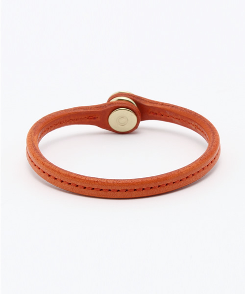 Esperanto(エスペラント)の「esperanto (エスペラント)/ブッテーロレザー スナップブレスレット(ブレスレット・メンズ・ライトブラウン/ネイビー/イエロー/ブラック/ホワイト/ブラウン/タン/グリーン/レッド/オレンジ・ONE SIZE)」の15枚目の写真