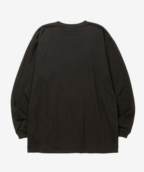 rehacer(レアセル)の「rehacer : 80`S Flower Pocket L/S CS / エイティーズ フラワーポケットロングスリーブ カットソー(Tシャツ/カットソー・メンズ・ブラック/ホワイト・SMALL/MEDIUM/LARGE/X-LARGE)」の6枚目の写真