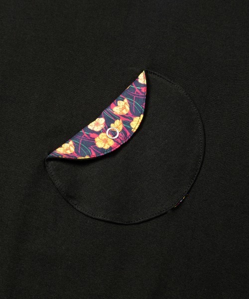 rehacer(レアセル)の「rehacer : 80`S Flower Pocket L/S CS / エイティーズ フラワーポケットロングスリーブ カットソー(Tシャツ/カットソー・メンズ・ブラック/ホワイト・SMALL/MEDIUM/LARGE/X-LARGE)」の8枚目の写真