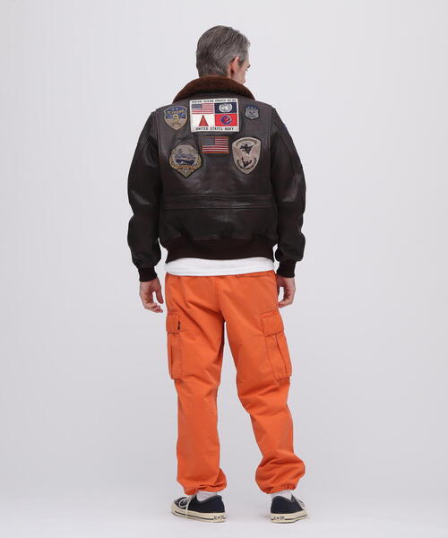 AVIREX(アヴィレックス)の「《50th Anniversary》G-1 TOP GUN / G-1 トップガン / AVIREX / アヴィレックス(ミリタリージャケット・メンズ・ブラウン・36/38/40/42/44/46)」の14枚目の写真
