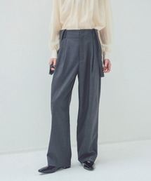 DRESSLAVE | detachable strap tuck pants(デタッチャブルストラップタックパンツ)(スラックス)