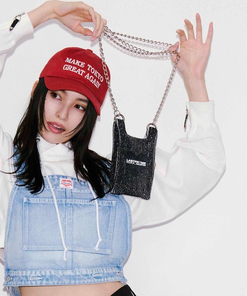 BASICKS(ベイシックス)の「【BASICKS/ベーシックス】別注 LASTFRAME×BASICKS KIRAKIRA BAG MICRO(ショルダーバッグ・レディース・ピンク/ミント/ブラック・FREE)」の20枚目の写真