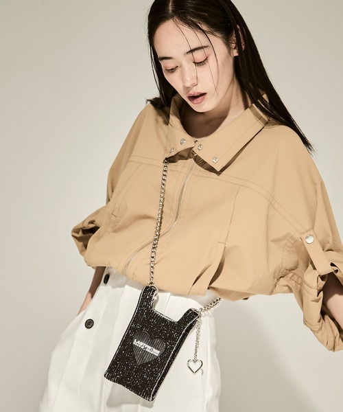BASICKS(ベイシックス)の「【BASICKS/ベーシックス】別注 LASTFRAME×BASICKS KIRAKIRA BAG MICRO(ショルダーバッグ・レディース・ピンク/ミント/ブラック・FREE)」の18枚目の写真