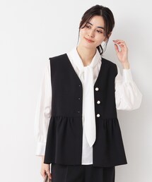 極美品✨️ STUDIOS IIROT ベスト セットアップ ブラック F