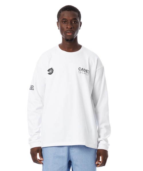 Sandinista(サンディニスタ)の「Vintage 01 Graphic L-S Tee / アーカイブグラフィック入り長袖Tシャツ(Tシャツ/カットソー・メンズ・ホワイト/ブラック・X-LARGE/LARGE/MEDIUM)」の16枚目の写真