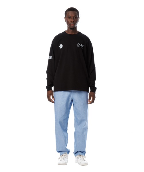 Sandinista(サンディニスタ)の「Vintage 01 Graphic L-S Tee / アーカイブグラフィック入り長袖Tシャツ(Tシャツ/カットソー・メンズ・ホワイト/ブラック・X-LARGE/LARGE/MEDIUM)」の9枚目の写真