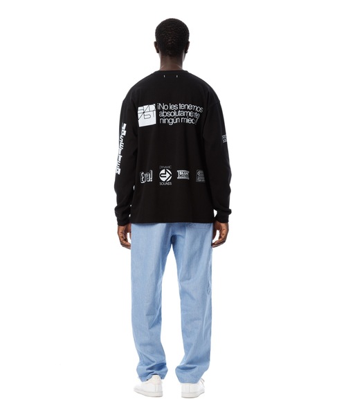 Sandinista(サンディニスタ)の「Vintage 01 Graphic L-S Tee / アーカイブグラフィック入り長袖Tシャツ(Tシャツ/カットソー・メンズ・ホワイト/ブラック・X-LARGE/LARGE/MEDIUM)」の11枚目の写真