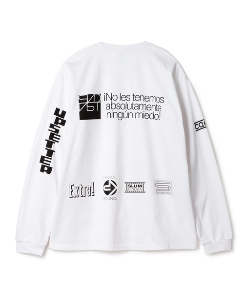 Sandinista(サンディニスタ)の「Vintage 01 Graphic L-S Tee / アーカイブグラフィック入り長袖Tシャツ(Tシャツ/カットソー・メンズ・ホワイト/ブラック・X-LARGE/LARGE/MEDIUM)」の21枚目の写真