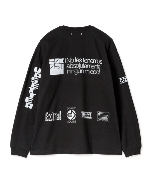 Sandinista(サンディニスタ)の「Vintage 01 Graphic L-S Tee / アーカイブグラフィック入り長袖Tシャツ(Tシャツ/カットソー・メンズ・ホワイト/ブラック・X-LARGE/LARGE/MEDIUM)」の22枚目の写真