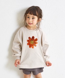 pairmanon | デザインが変わる モチーフスパンコール 長袖Tシャツ(Tシャツ/カットソー)