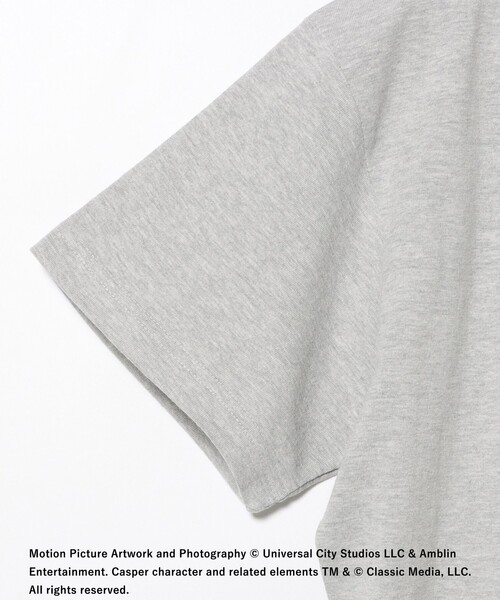 BEAMS T(ビームスティー)の「BEAMS T / Casper Print T-Shirt(Tシャツ/カットソー・メンズ・ブルー/グレー・S/XL/L/M)」の5枚目の写真