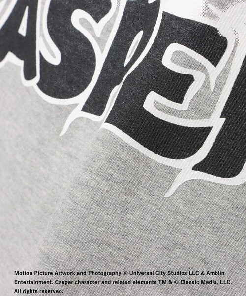 BEAMS T(ビームスティー)の「BEAMS T / Casper Print T-Shirt(Tシャツ/カットソー・メンズ・ブルー/グレー・S/XL/L/M)」の8枚目の写真