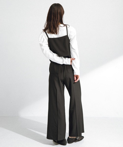 URBAN RESEARCH Sonny Label(アーバンリサーチサニーレーベル)の「パフスリーブフライス/ジャガードロングTシャツ(Tシャツ/カットソー・レディース・その他1/オフホワイト/ブラック・FREE)」の12枚目の写真