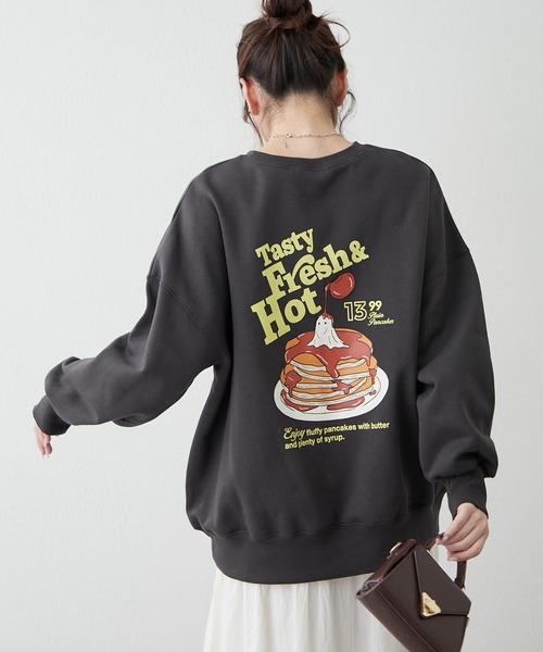 パンケーキおばけスウェット（スウェット）｜continuer de NICE CLAUP