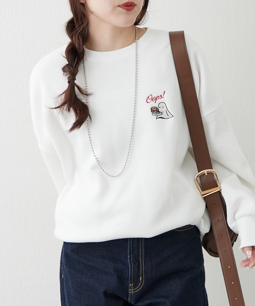 パンケーキおばけスウェット（スウェット）｜continuer de NICE CLAUP