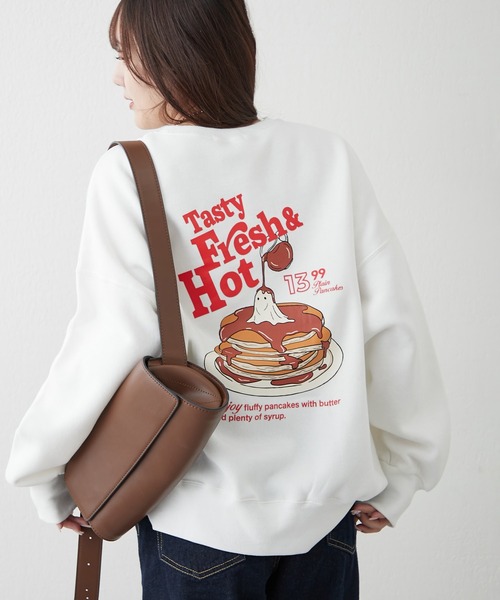 パンケーキおばけスウェット（スウェット）｜continuer de NICE CLAUP