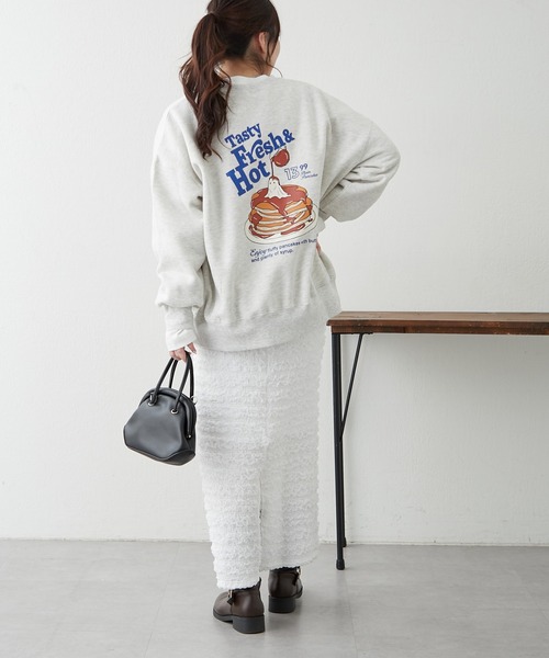 パンケーキおばけスウェット（スウェット）｜continuer de NICE CLAUP
