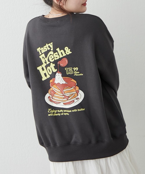 パンケーキおばけスウェット（スウェット）｜continuer de NICE CLAUP