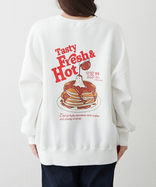 パンケーキおばけスウェット（スウェット）｜continuer de NICE CLAUP