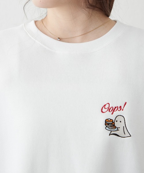パンケーキおばけスウェット（スウェット）｜continuer de NICE CLAUP