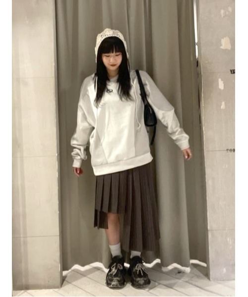 WRAP PLEATS M/SK ラップ プリーツ ミディスカート（スカート