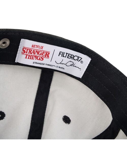BEAMS T（ビームスティー）の「Stranger Things / Demogoron BB Cap（キャップ・メンズ・ブラック・ONE SIZE）」の4枚目の写真