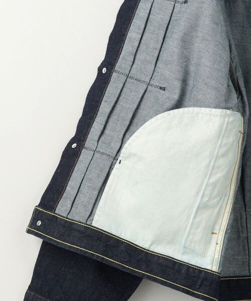 UNITED ARROWS & SONS（ユナイテッドアローズアンドサンズ）の「＜UNITED ARROWS & SONS＞ DENIM TRUCKER JACKET 25SS/デニムジャケット（デニムジャケット・メンズ・コバルトブルー/ネイビー・L/M/S/XL）」の5枚目の写真