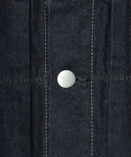 UNITED ARROWS & SONS（ユナイテッドアローズアンドサンズ）の「＜UNITED ARROWS & SONS＞ DENIM TRUCKER JACKET 25SS/デニムジャケット（デニムジャケット・メンズ・コバルトブルー/ネイビー・L/M/S/XL）」の6枚目の写真