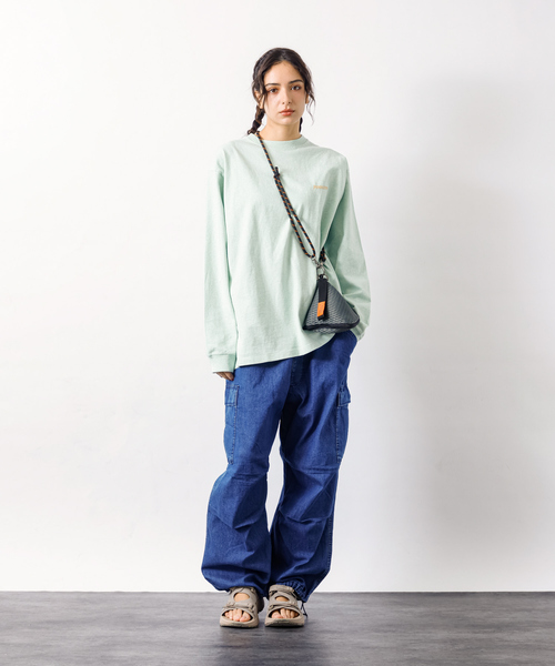 UNIVERSAL OVERALL(ユニバーサルオーバーオール)の「【UNIVERSALOVERALL / ユニバーサルオーバーオール】PYRAMID MESH SHOULDER/メッシュショルダー/ユニセックス/SUVO-020(ショルダーバッグ・メンズ・ホワイト/チャコールグレー/ブラック/ライム/サックスブルー・フリー)」の13枚目の写真