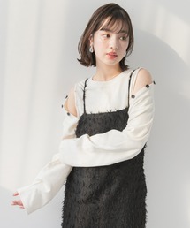 rectangle（レクタングル）の「マルチウェイ楊柳トップス（Tシャツ/カットソー）」