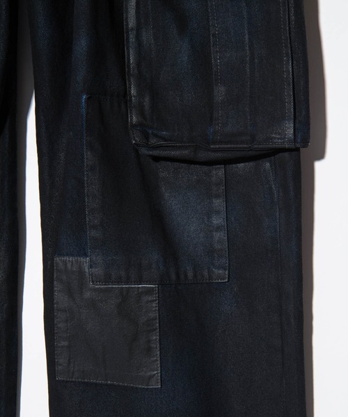 glamb(グラム)の「Unplugged Cargo Denim / アンプラグドカーゴデニム(デニムパンツ・メンズ・ブラック/インディゴブルー・S/M/L)」の22枚目の写真
