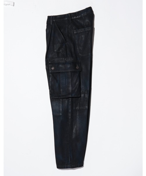 glambグラム　Unpluggedアンプラグド cargo パンツ　ブラック Unplugged Cargo Denim / アンプラグドカーゴデニム（デニム