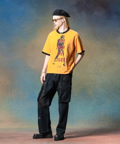 glamb(グラム)の「Unplugged Cargo Denim / アンプラグドカーゴデニム(デニムパンツ・メンズ・ブラック/インディゴブルー・S/M/L)」の6枚目の写真