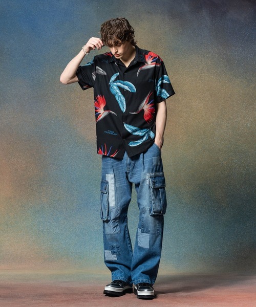 glamb Unplugged denim V アンプラグドデニム Unplugged Cargo Denim / アンプラグドカーゴデニム（デニム