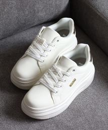 kitson（キットソン）の「KITSON キットソン 厚底 ウェッジソール 軽量 レースアップ ローカットスニーカー（スニーカー）」